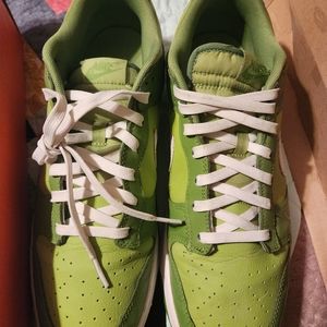 Nike Dunk Low Chlorophyll 2022 Size 13 "PRE-OWNED" Rare Size